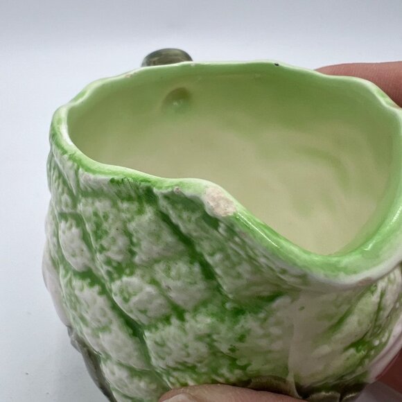 hand painted takahashi rabbit creamer mini pitcher syrup holder great child size - Picture 7 of 10